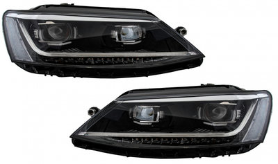 Faruri LED DRL compatibil cu VW Jetta Mk6 VI (2011