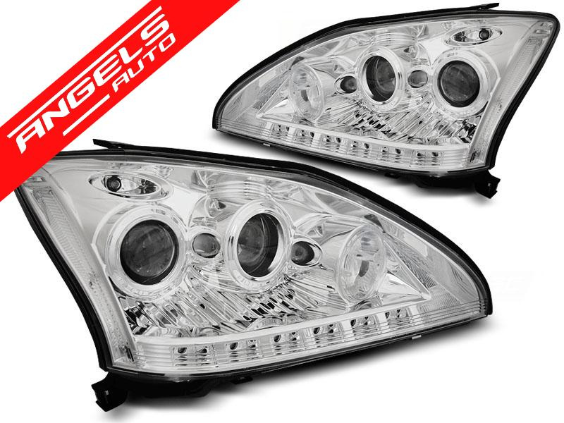 Faruri LED LEXUS RX 330 / 350 2003-2008 CHROME