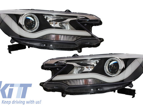 Faruri LED LightBar compatibil cu HONDA CR-V 2012-2014 RM IV Facelift Look