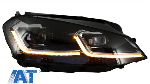 Faruri LED RHD compatibil cu VW Golf 7 V