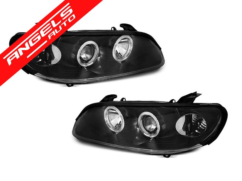 Faruri OPEL OMEGA B 04.94-08.99 ANGEL EYES Negru