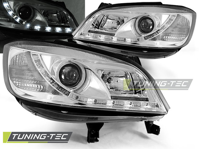 Faruri OPEL ZAFIRA 04.99-06.05 DAYLIGHT crom