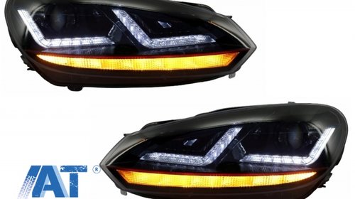 Faruri Osram LED compatibil cu VW Golf 6