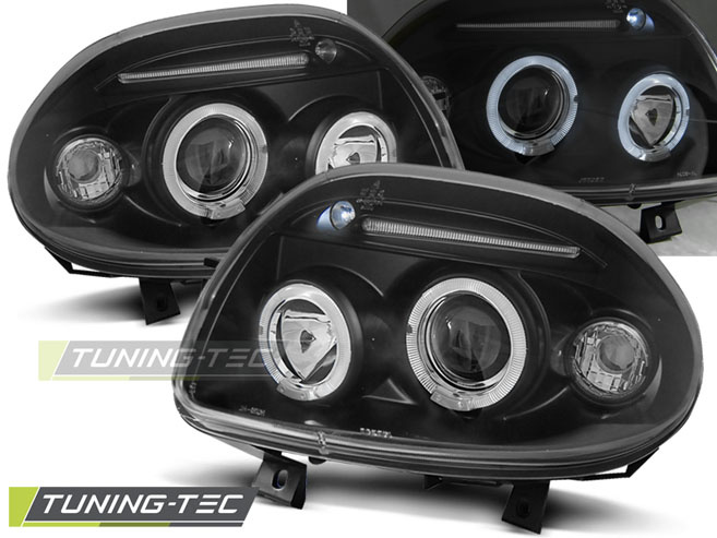 Faruri RENAULT CLIO II 09.98-05.01 cu Angel Eyes p