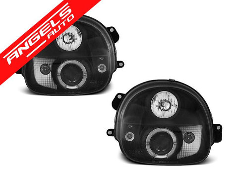 Faruri RENAULT TWINGO 03.93-09.98 ANGEL EYES Negru