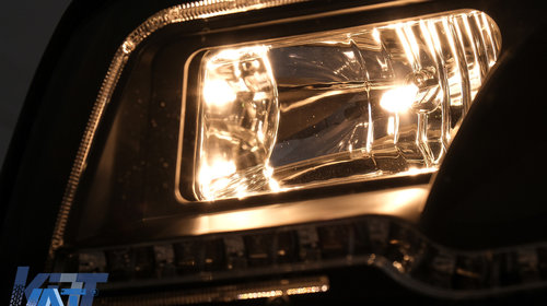 Faruri Tube Light compatibil cu Audi A4 