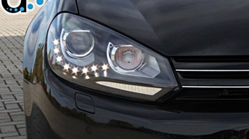 Faruri VW GOLF 6 cu LED model GTI