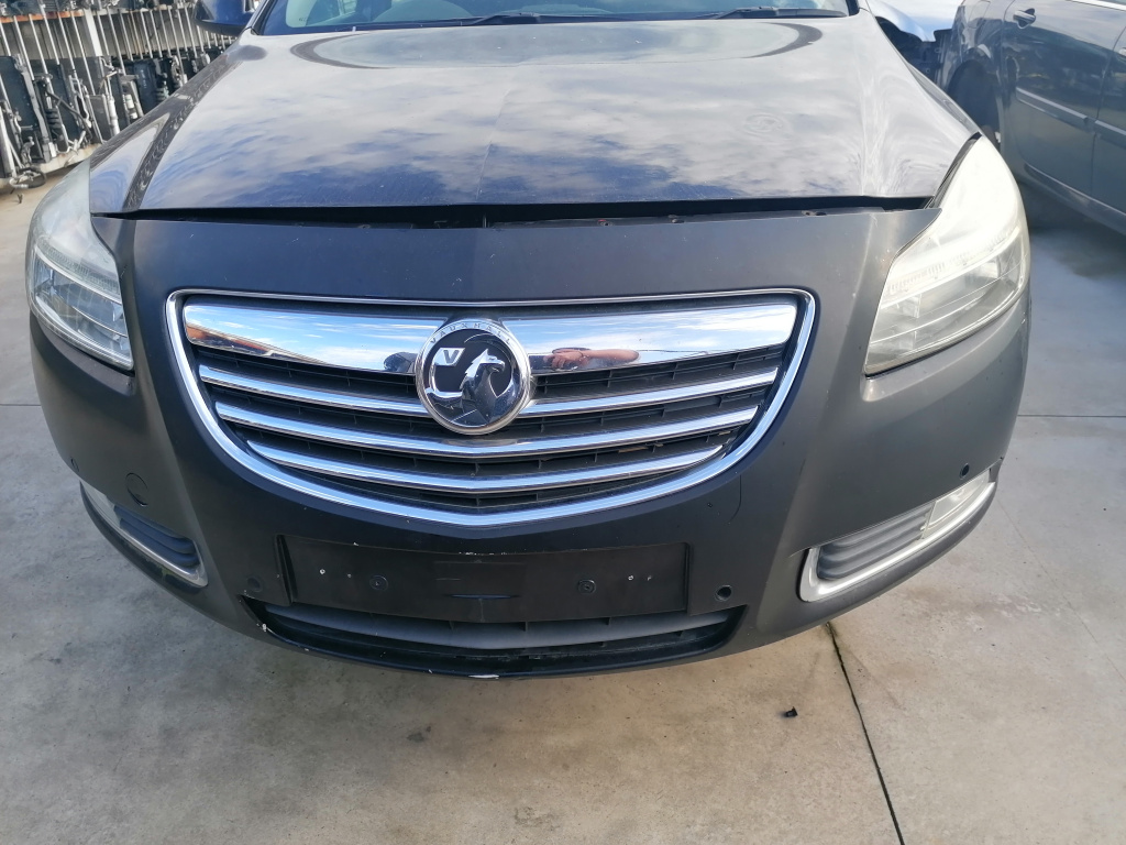 Fata completa Opel Insignia A (2008-2013) 2.0 Motorina 2010, Bara fata completa, capota, aripa stânga, aripa dreapta, faruri, armatura, trager complet cu radiatoare, electroventilatoare.