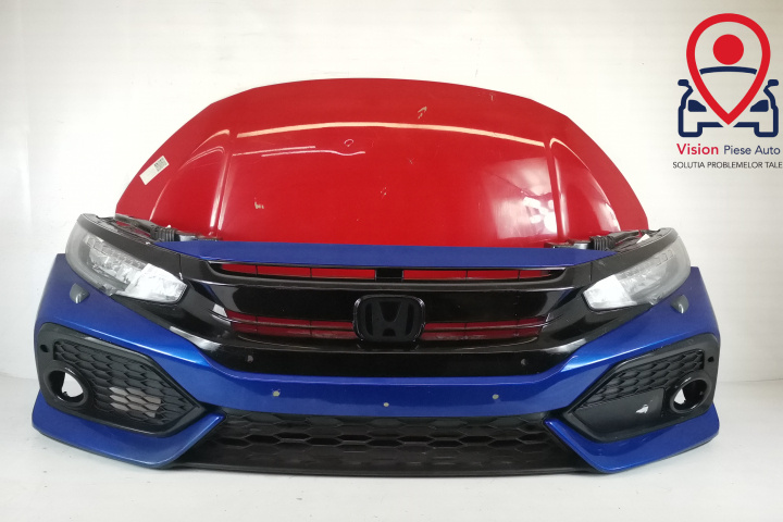 Fata Completa Originala Cu Faruri Bara Completa Cu Grile Si Ornamente Capota Honda Civic 10 2015 2016 2017 2018 2019 2020