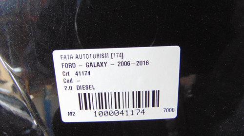 Fata Ford Galaxy din 2012