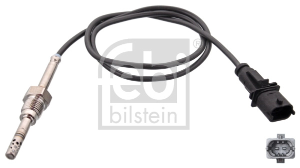 FEBI BILSTEIN Senzor, temperatura gaze evacuare 100817 model FIAT STILO VAN (192_) 2003 2004 2005 2006 2007 2008