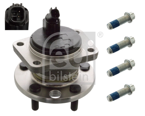 FEBI BILSTEIN Set rulment roata montare Axa spate dreapta 19983 pentru masina JAGUAR X-TYPE I combi (X400) 2003 2004 2005 2006 2007 2008 2009