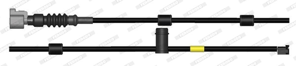 FERODO senzor de avertizare,uzura placute de frana FWI430 pentru masina LEXUS LS (_F4_) 2006 2007 2008 2009 2010 2011 2012 2013 2014 2015 2016 2017