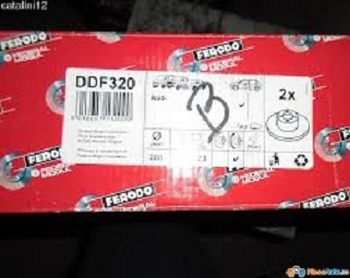 Ferodo set discuri fata r288mm pt audi A6