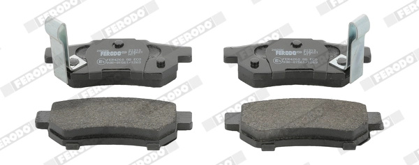FERODO set placute frana,frana disc FDB621 la HONDA INTEGRA cupe (DC2, DC4) 1993 1994 1995 1996 1997 1998 1999 2000 2001