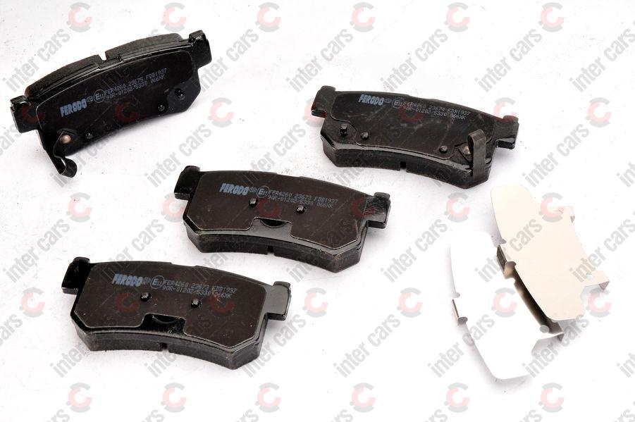 Ferodo set placute frana spate pt daewoo, ssangyong