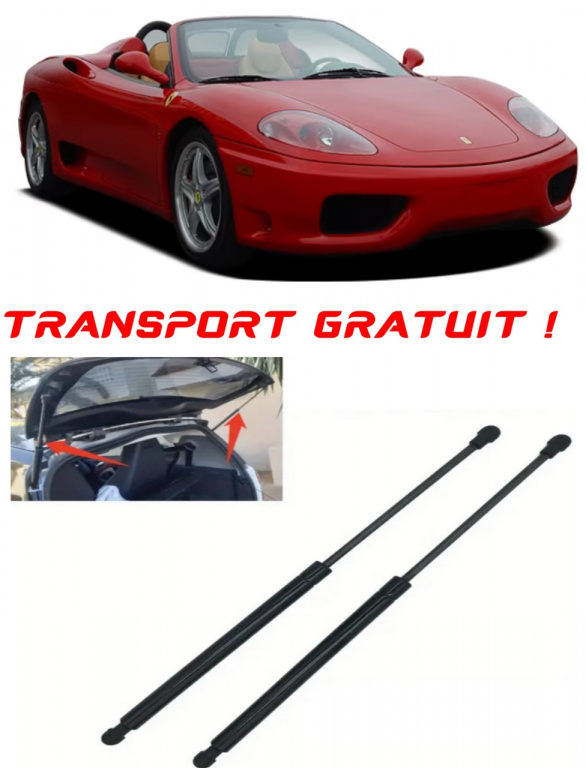 FERRARI 360 Spider (F131) - Set 2 amortizoare pentru portbagaj / haion compatibil cu FERRARI 360 Spider (F131) fabricat 2000 – 2005 STA8252RD-607