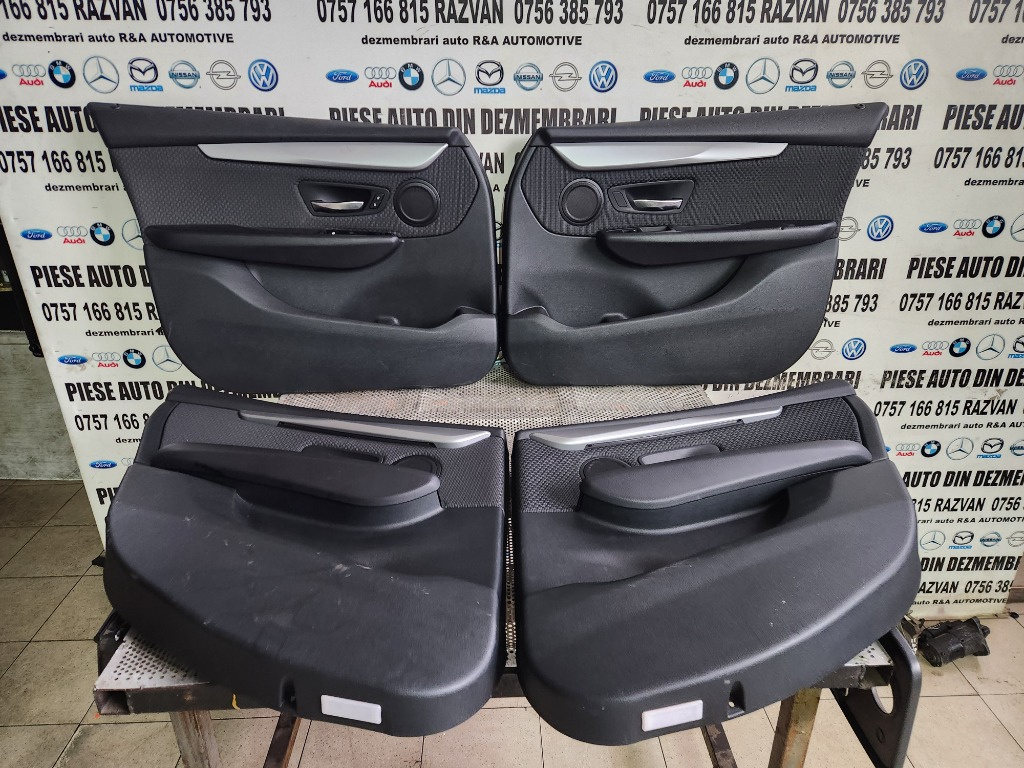 Fete Fata Tapiterie Usa Bmw Seria 2 F45 F46 Cu Lumini Ambientale Volan Stanga