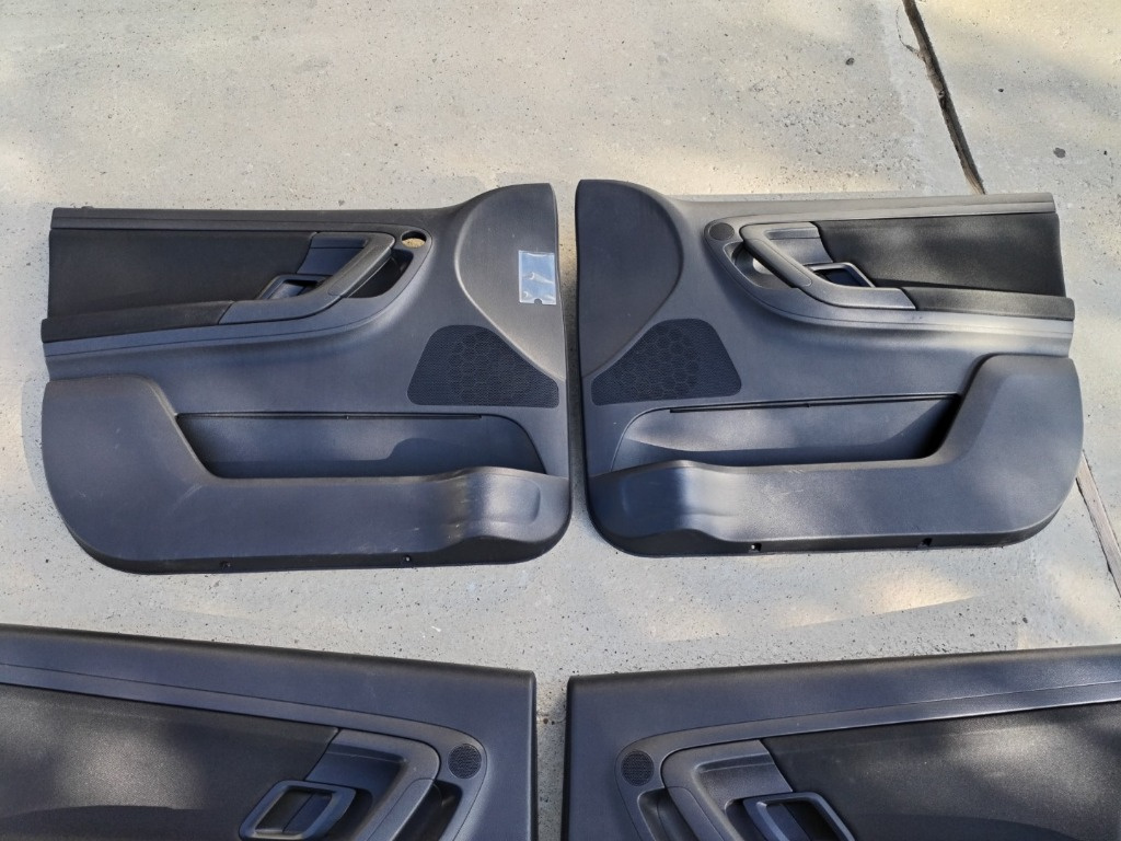 Fete tapiterie usi ( set ) fata Skoda Fabia 2 facelift
