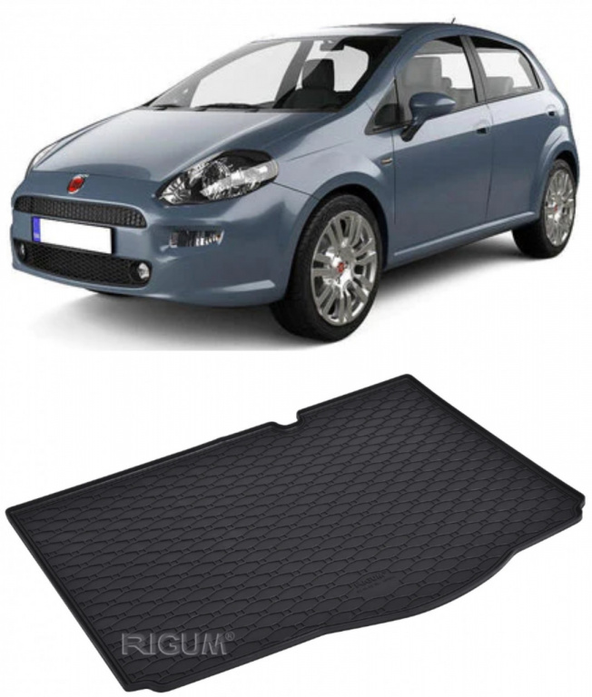 Fiat Grande Tavita pentru portbagaj din cauciuc, compatibila Fiat Grande Punto fabricatie 10.2005 - 08.2018, caroserie hatchback 407044*1*2024*60