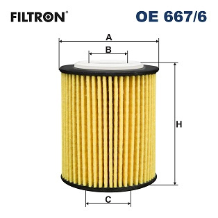 FILTRON Filtru ulei OE667/6 se potriveste la PEUGEOT 308 SW III (FC_, FJ_, FR_, F4_, FN_) 2021 2022 2023 2024 2025