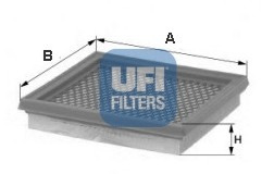 Filtru aer 30 096 00 UFI pentru Opel Sintra Chevro