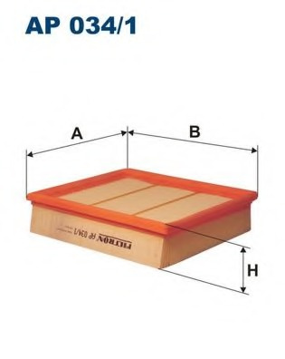 Filtru aer AP034 1 FILTRON pentru Mercedes-benz A-class Mercedes-benz B-class