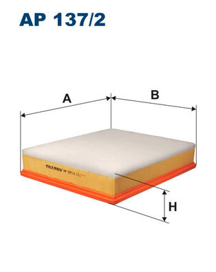 Filtru aer AP137/2 ~ Renault Mascott 1999 2000 2001 2002 2003 2004 ~ AP 137/2 ~ FILTRON