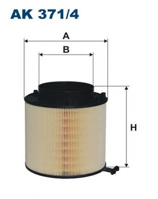 Filtru aer AUDI A4 (8K2, B8) (2007 - 2015) FILTRON