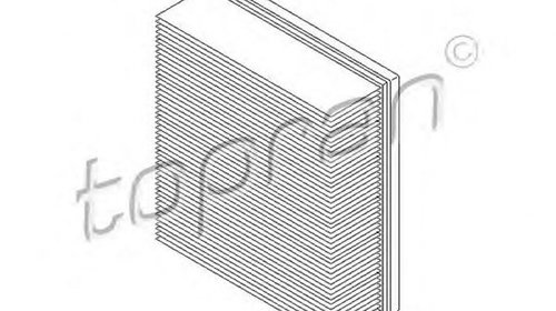 Filtru aer AUDI A4 Avant 8ED B7 TOPRAN 1