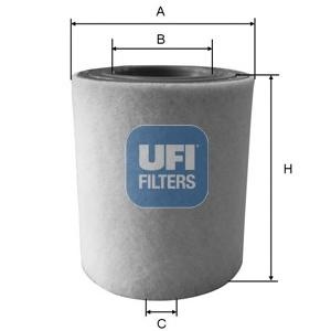 Filtru aer AUDI A7 Sportback (4GA, 4GF), AUDI A6 (4G2, C7, 4GC), AUDI A6 Avant (4G5, C7, 4GD) - UFI 27.A48.00