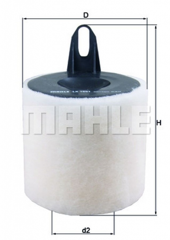Filtru aer BMW 3 Touring E91 MAHLE ORIGINAL LX1651