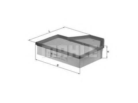 Filtru aer BMW Seria 6 (E63) (2004 - 2010) KNECHT LX 988