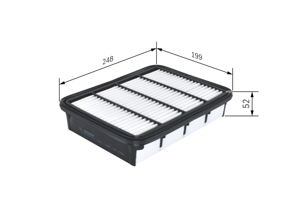 Filtru aer BOSCH F 026 400 165 pentru MA