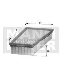 Filtru aer (C 27 114 C27114 MANN-FILTER) BMW 1|3