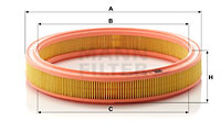 Filtru aer (C3034 MANN-FILTER) FORD