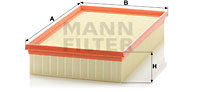 Filtru aer (C32191 MANN-FILTER) MULTICAR,VW