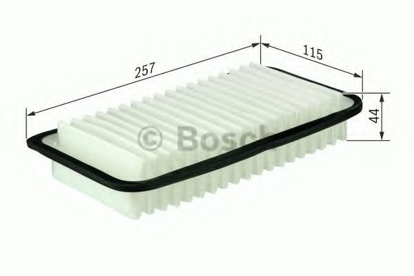 Filtru aer CITROEN C1 (PM, PN) (2005 - 2016) BOSCH 1 457 433 971 piesa NOUA