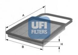 Filtru aer Citroen C4 cupe (LA_), Citroen C4 I (LC_), PEUGEOT 207 (WA_, WC_) - UFI 30.400.00