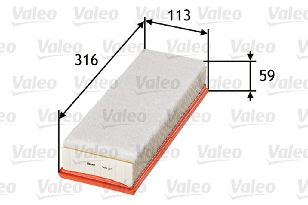 Filtru aer CITROEN C4 Grand Picasso I UA VALEO 585015