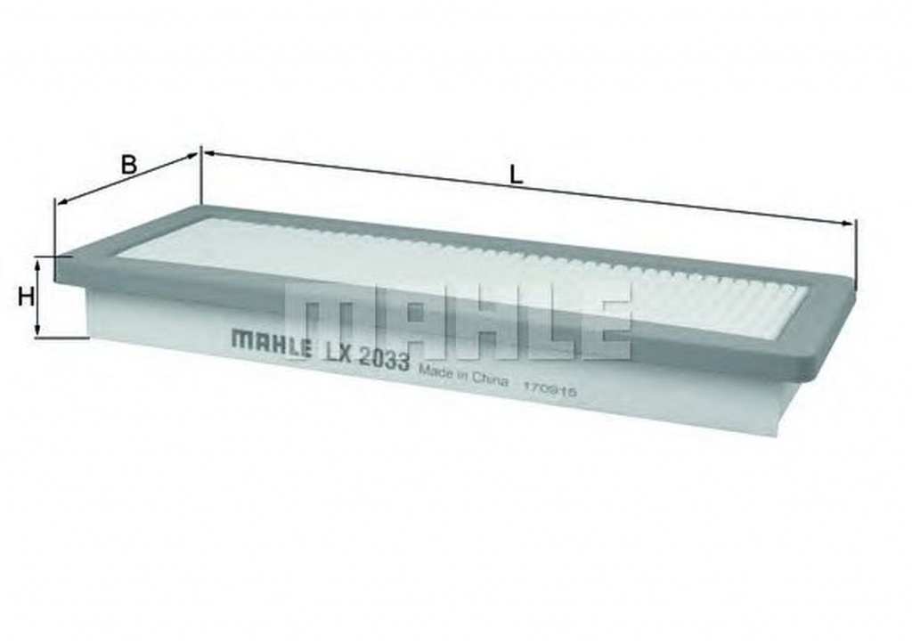 Filtru aer CITROEN C4 Picasso I UD MAHLE ORIGINAL LX2033
