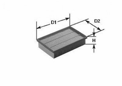 Filtru aer DACIA LOGAN MCV II CLEAN FILTERS MA1349