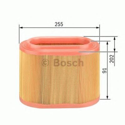 Filtru aer DACIA LOGAN MCV KS BOSCH 1457433311