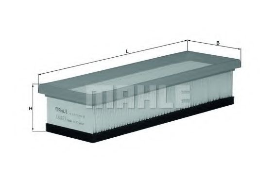 Filtru aer FIAT LINEA (323) (2007 - 2016) MAHLE ORIGINAL LX 1827 piesa NOUA