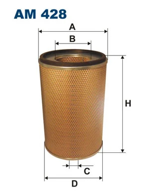 Filtru aer Filtron ERF 64 1965-1974 - AM 428