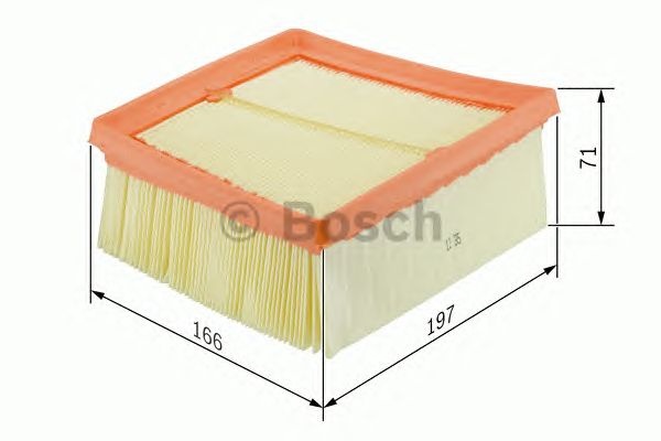 Filtru aer FORD FIESTA 08- - Cod intern: W20225752 - LIVRARE DIN STOC in 24 ore!!!