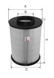 Filtru aer FORD FOCUS III Limuzina (2010 - 2016) SOFIMA S 2722 A piesa NOUA