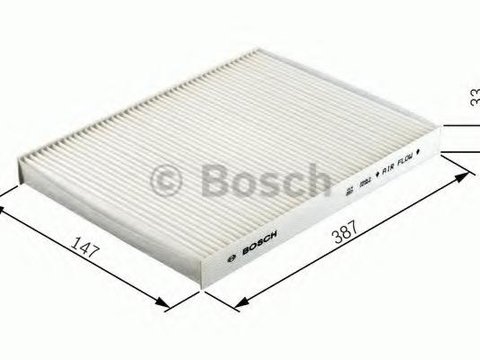 Filtru, aer habitaclu AUDI 90 (8C, B4), AUDI 80 Avant (8C, B4), AUDI COUPE (89, 8B) - BOSCH 1 987 432 017