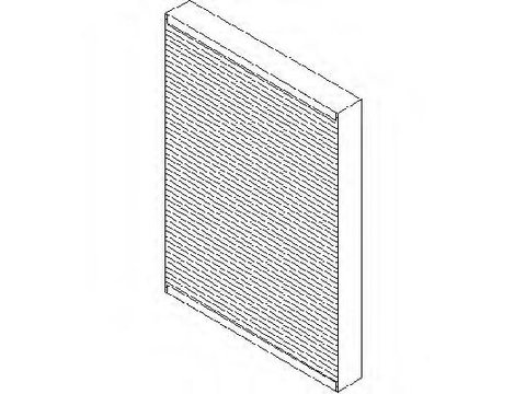 Filtru, aer habitaclu AUDI A6 limuzina (4B2, C5), AUDI A6 Avant (4B5, C5), AUDI A4 (8E2, B6) - TOPRAN 109 106