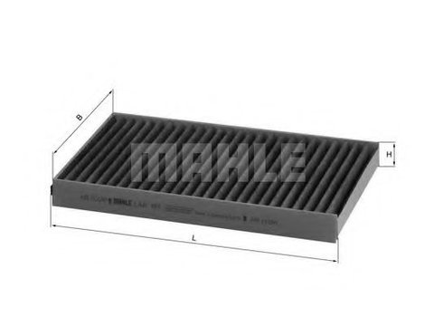 Filtru, aer habitaclu BMW 6 (E63) (2004 - 2010) MAHLE ORIGINAL LAK 197